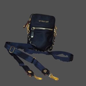 MZ Wallace Navy Crossbody Bag